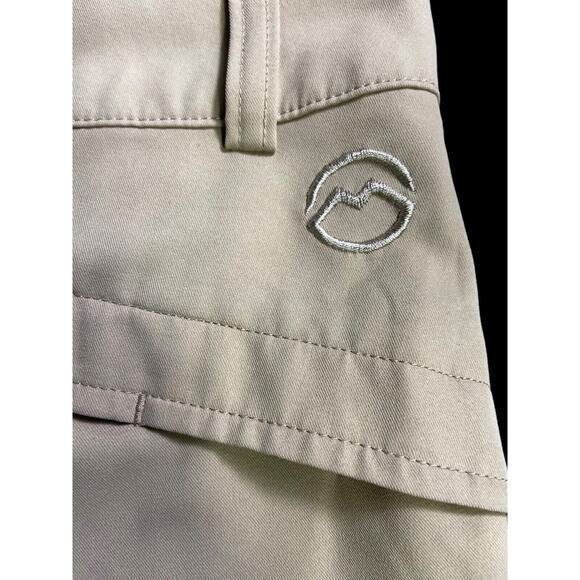 Magellan Womens Quick Dry Fish Gear Khaki Drawstring Pockets Shorts Size 1X - Picture 6 of 9